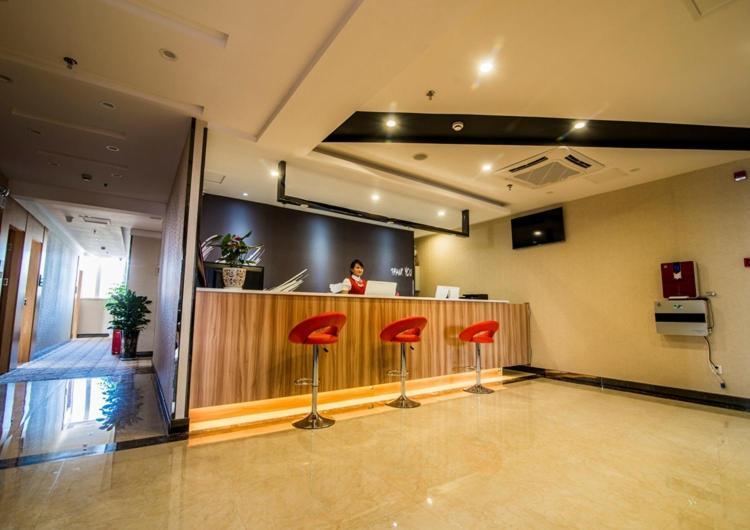Thank Inn Chain Hotel Sichuan Luzhou Longmatan District Trade City Eksteriør billede